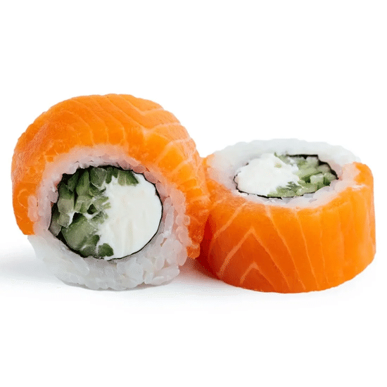 Ролл Филадельфия с огурцом  (8 шт)