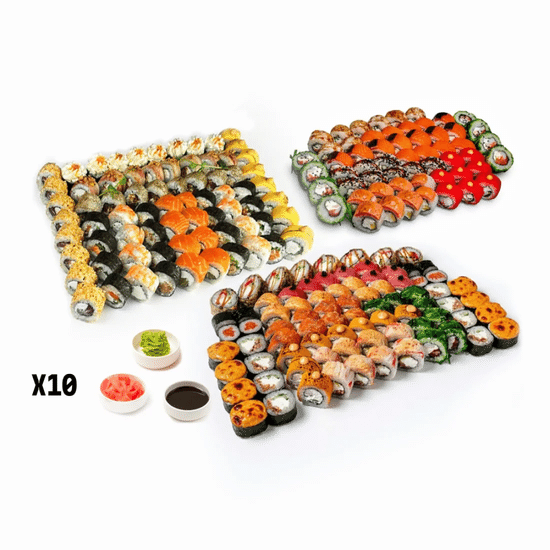 "Big Комбо" на 15-20 человек + 10 Гарнир (208 шт)