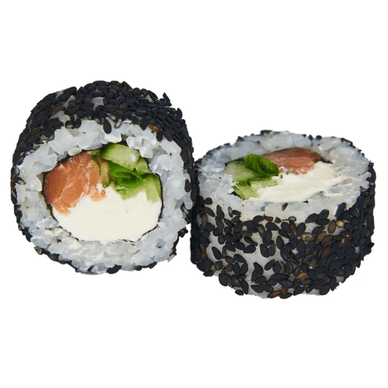 Ролл Урамак черный кунжут (8 шт)