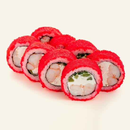 Ролл Калифорния с креветкой (8 шт)