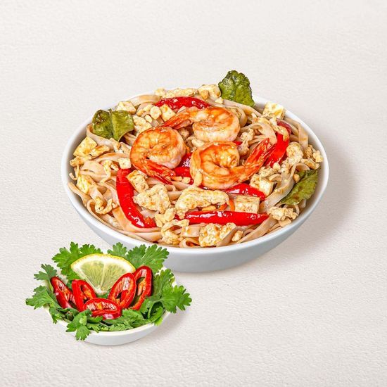 Пад Тай с тигровой креветкой Wok