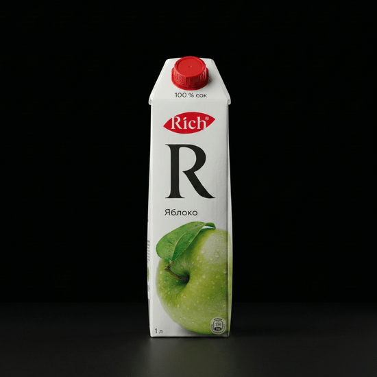 Сок RICH яблоко 1л