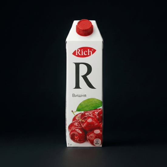 Нектар RICH вишня 1л