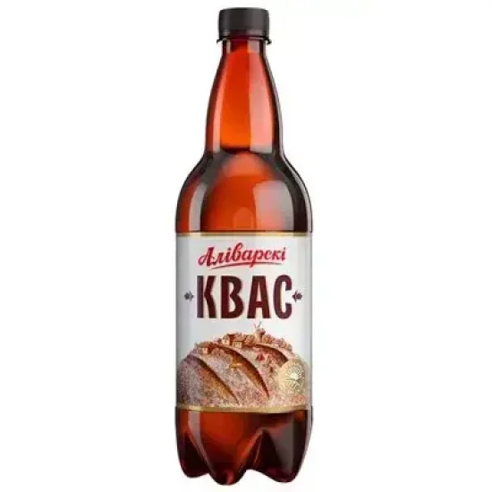 Квас "Алiварскi" светлый, 1 л