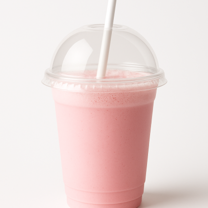 Клубничный Молочный коктейль