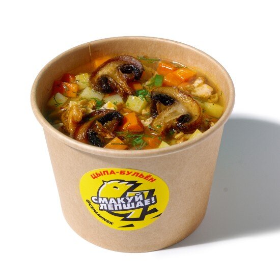 Куриный суп с грибами