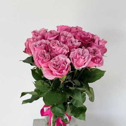 15 пионовидных роз Country Blues