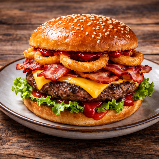 Бургер "Бекон Мастер"