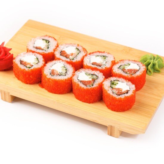 Калифорния с лососем ролл