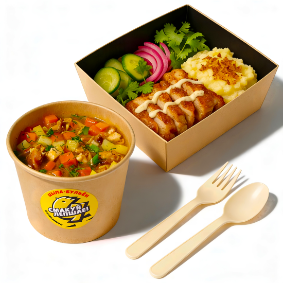 Комбо с маринациями + Куриный Суп