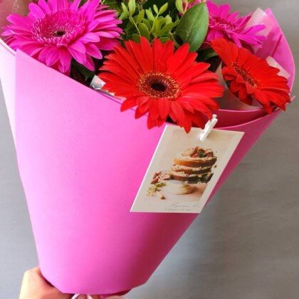 Букет Гербер