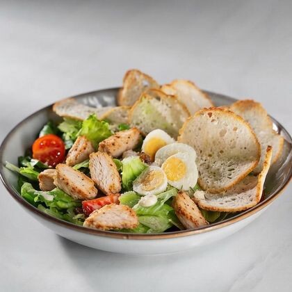Цезарь с курицей