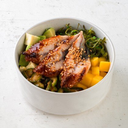 Поке с угрём