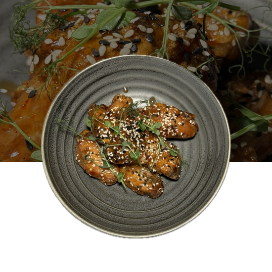 Куриные крылья в китайском соусе