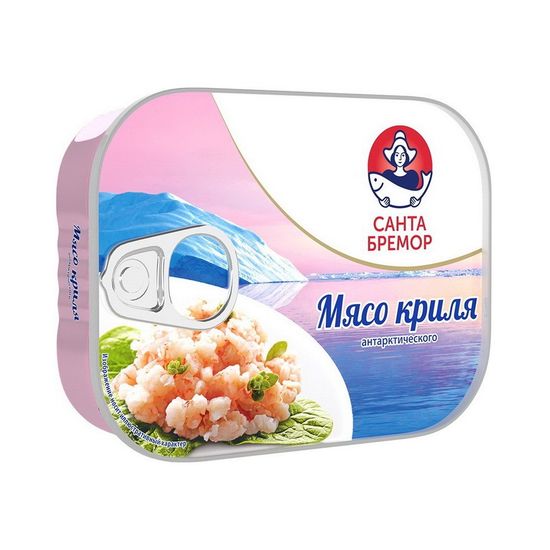 Мясо криля антарктического «Санта Бремор», стерилизованное в заливке, 100 г