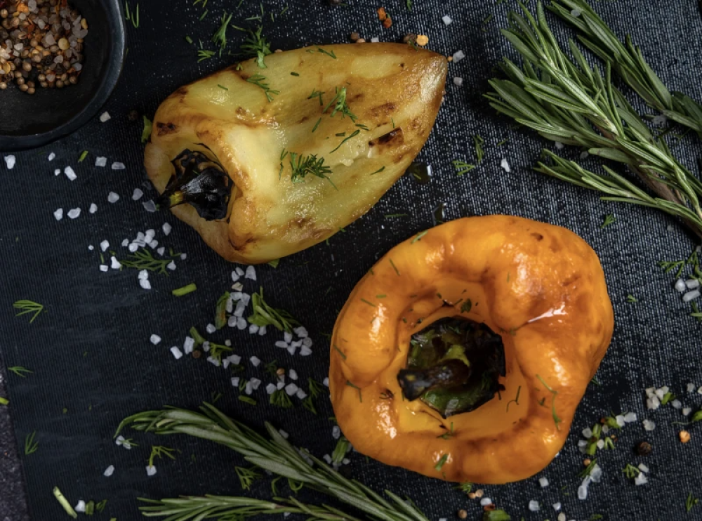 Перец на углях