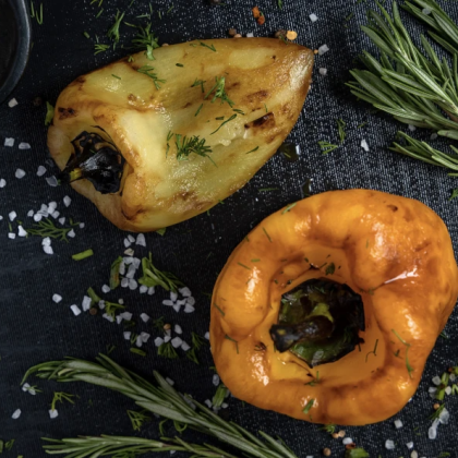 Перец на углях