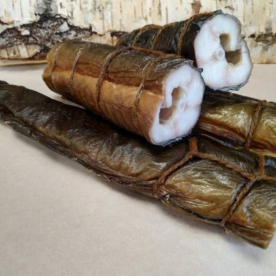 Угорь горячего копчения