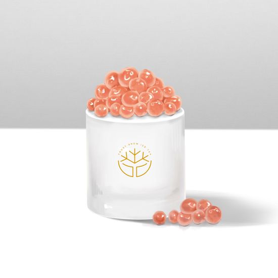 Клубничные джус боллы