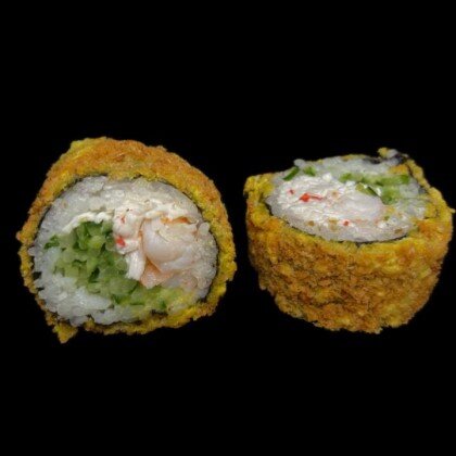 Ролл Темпура с креветкой и снежным крабом