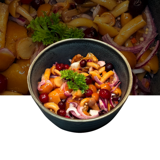 Опята с луком