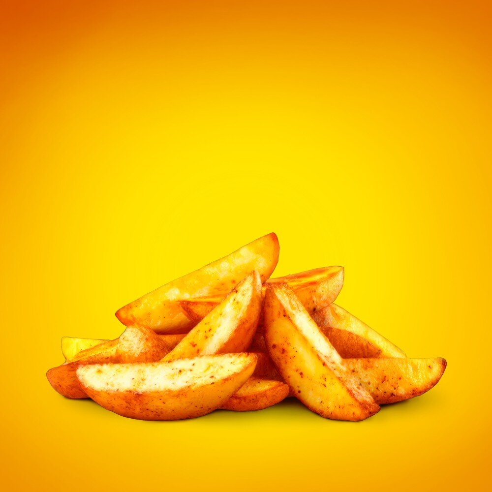 Картофель по-деревенски (дольки)