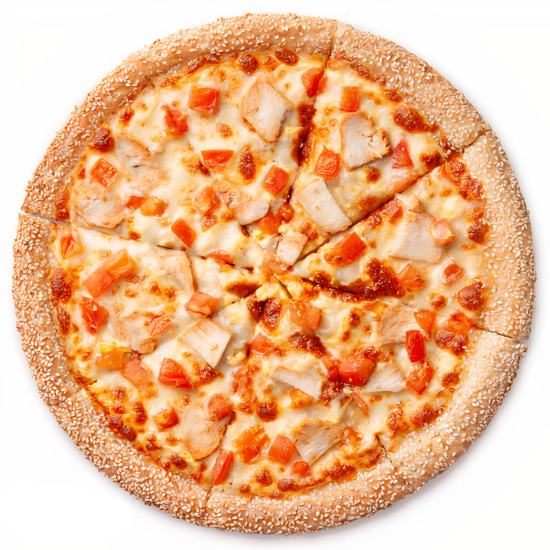 Пицца «Сырный цыплёнок»