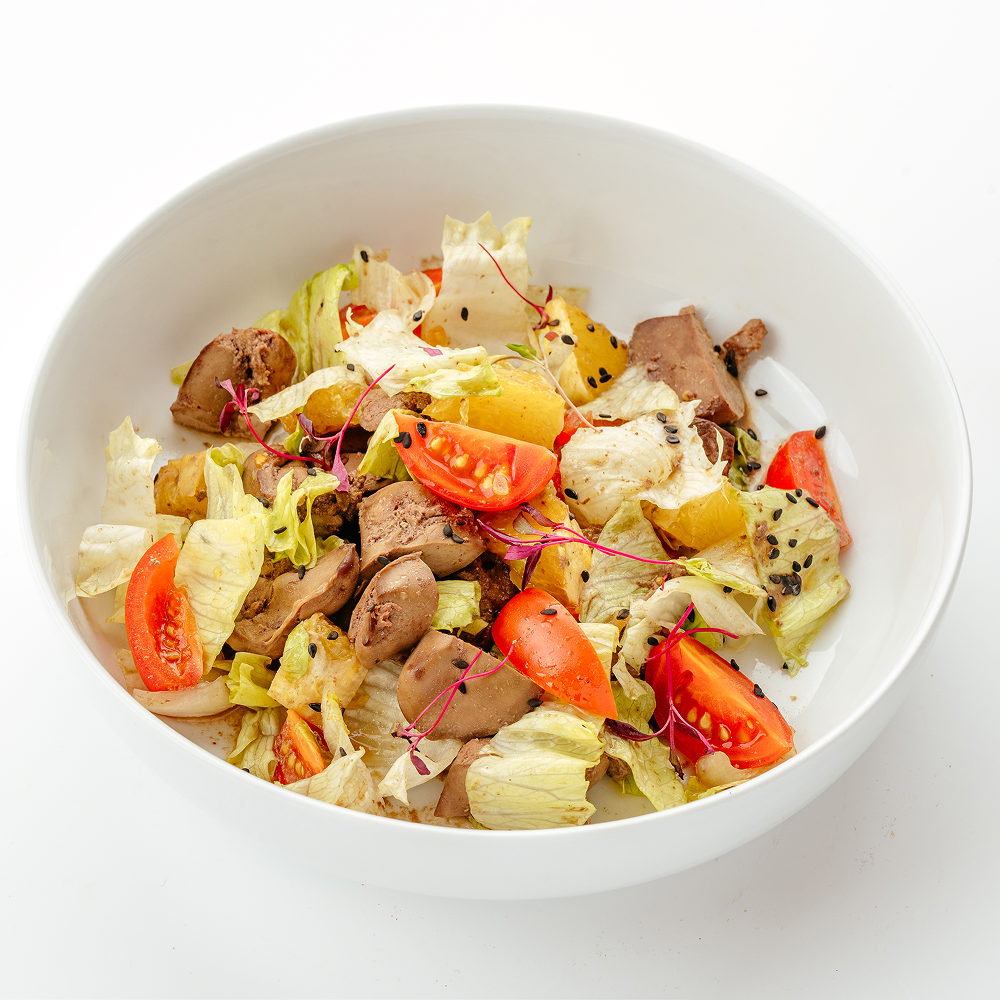 Салат с печенью «Эдем»