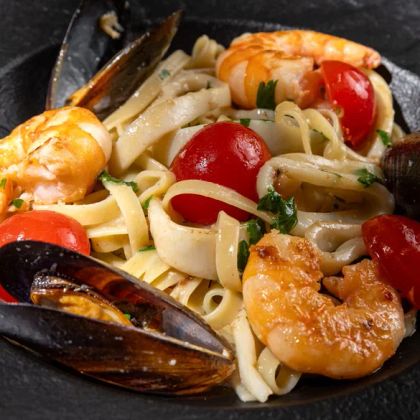 Паста с морепродуктами