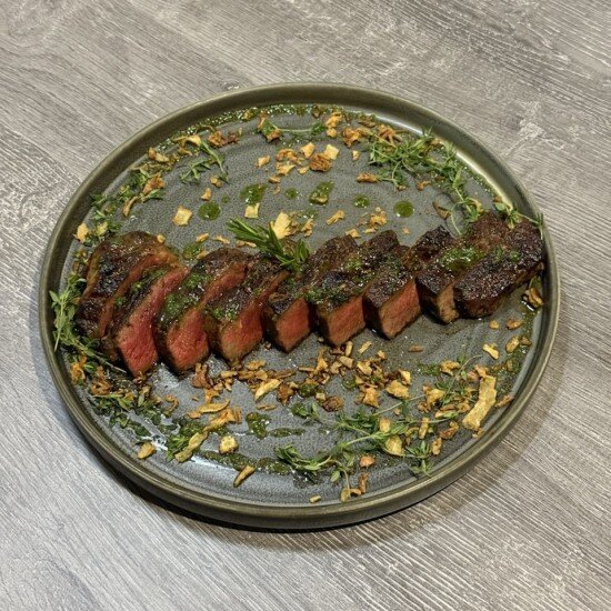 Стейк мраморный стриплойн