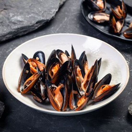 Мидии целые в раковине