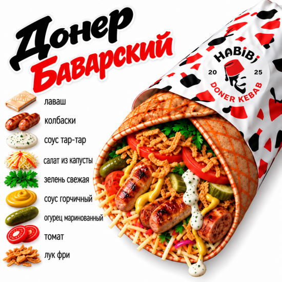 Баварская  400 гр
