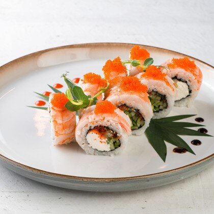 Аляска с креветкой