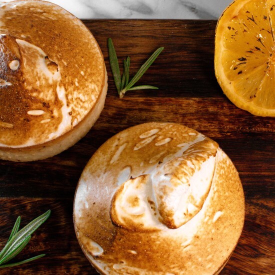 Лимонная тарталетка