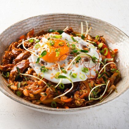 Пибимпап с курицей