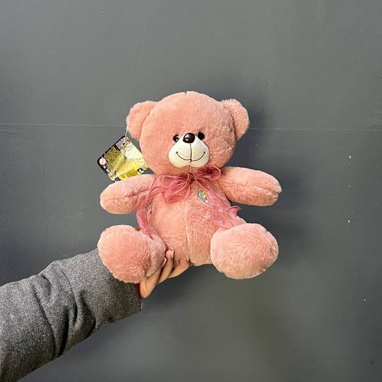 Мишка розовый маленький