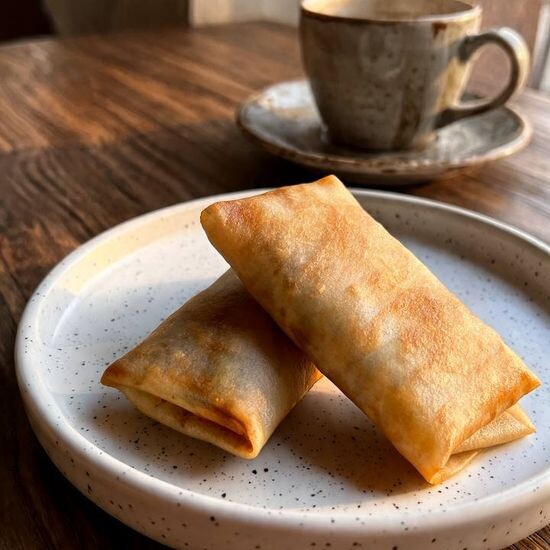 Блинчики с картофелем и грибами