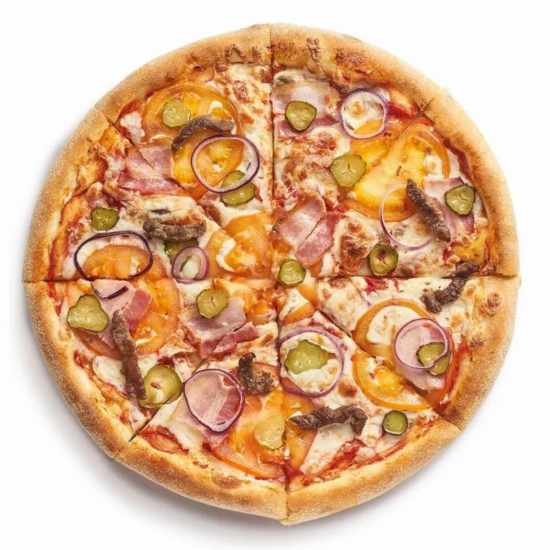 Пицца «Чизбургер»