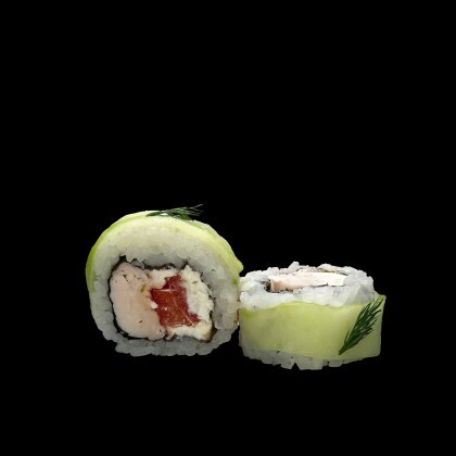 Ролл с курицей и перцем