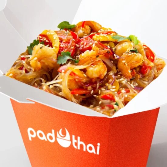 Фунчоза с креветками