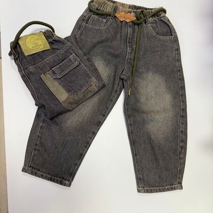 Джинсы на резинке