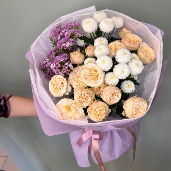 Букет «Лавандовый раф»