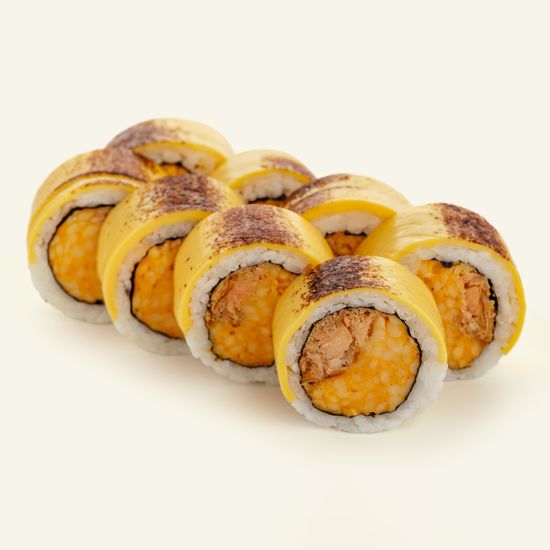 Ролл Криспи Чеддер с лососем