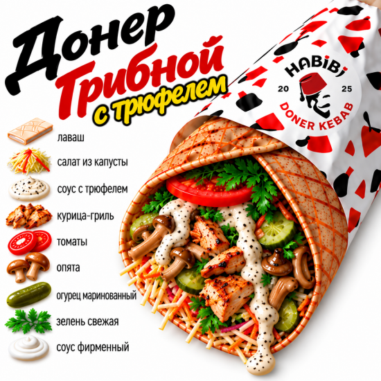 Грибной с трюфелем 550 гр