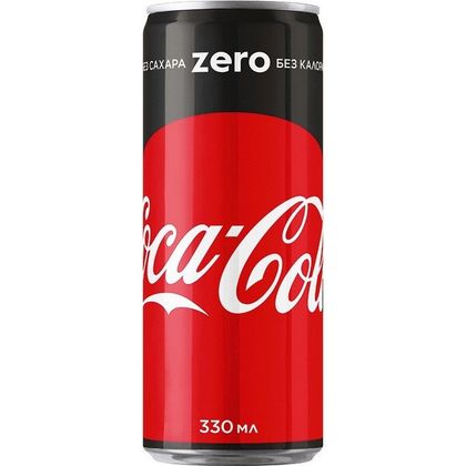 "Coca-Cola zero" ж/б