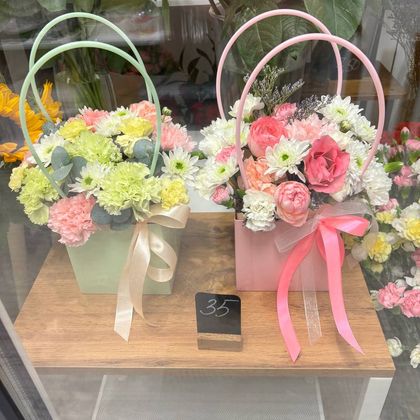 Композиция нежная пышная