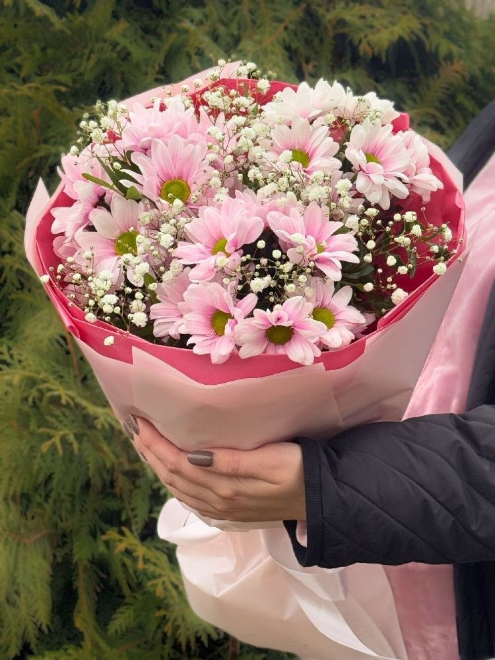 Букет «Розовый Комплимент»