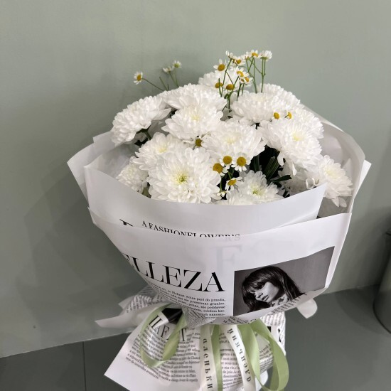 Букет «Солнечная хризантема»