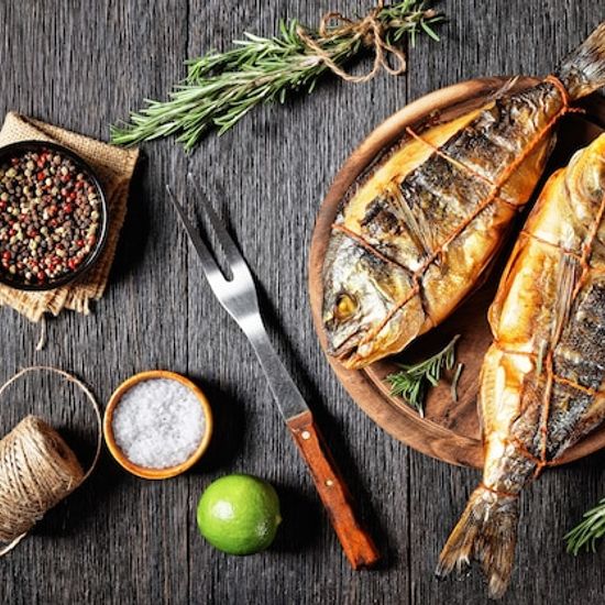 Дорадо горячего копчения