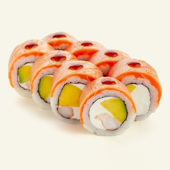 Опаленный ролл Сяке Маки